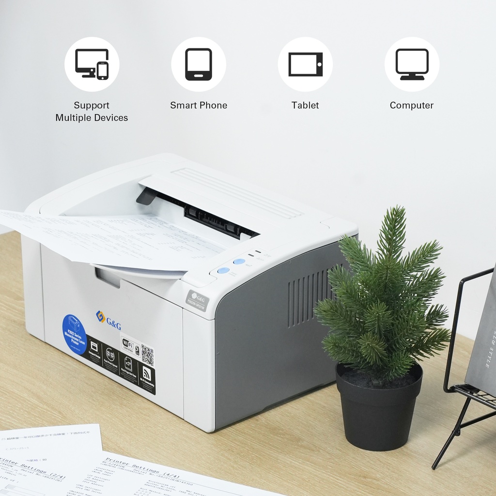 G&G Printer Original P2022W-F-220V-EU-S1 Mono