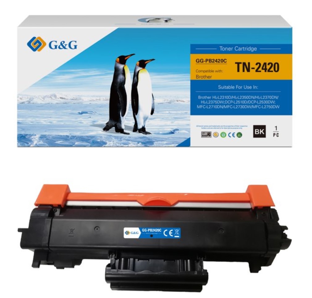 G&G Compatible Brother TN-2420L High Pageyield Toner B