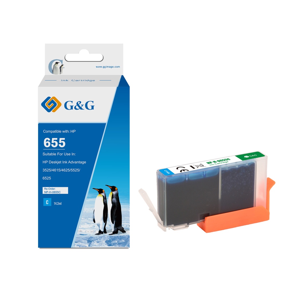 G&G Compatible HP 655 C Ink C