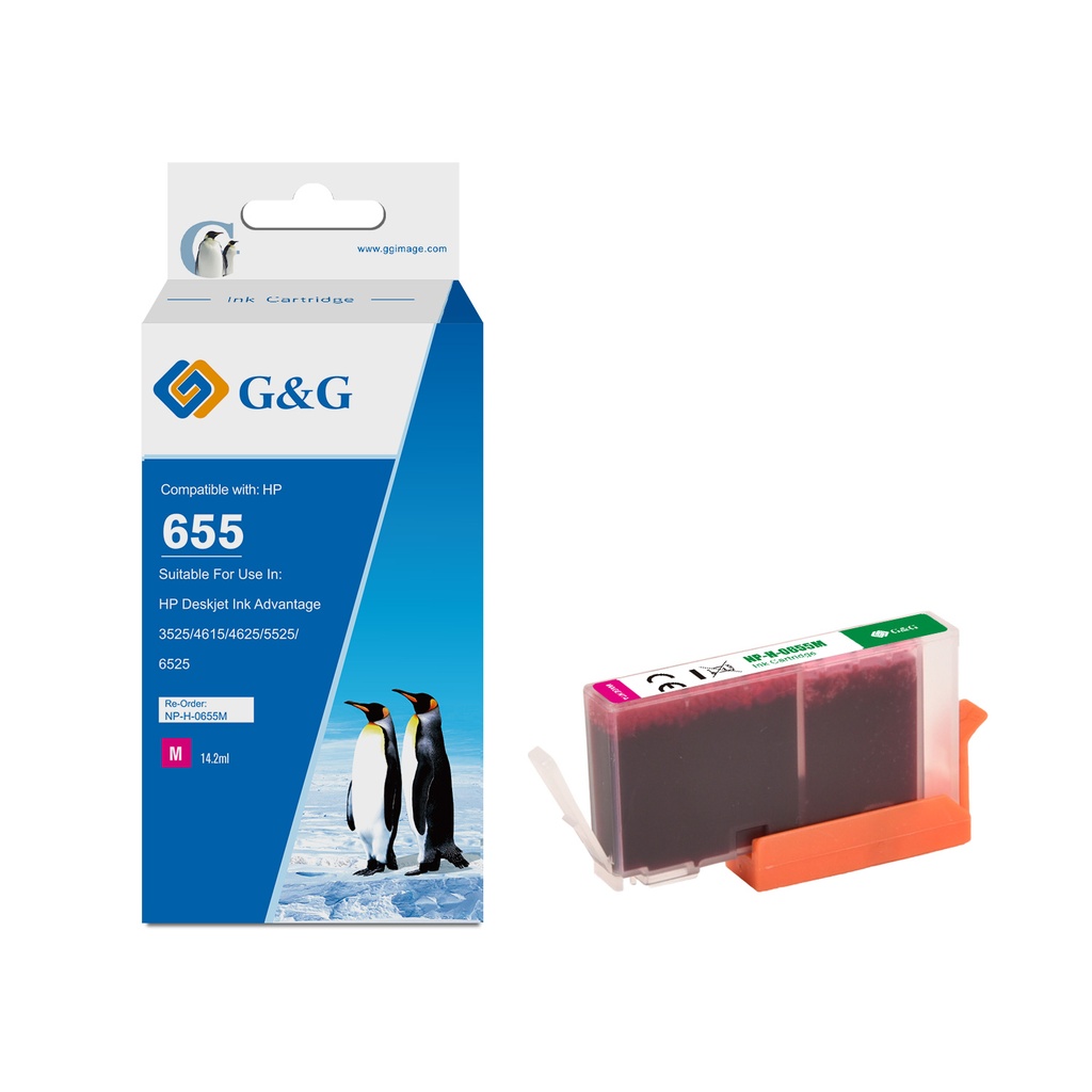 G&G Compatible HP 655 M Ink M