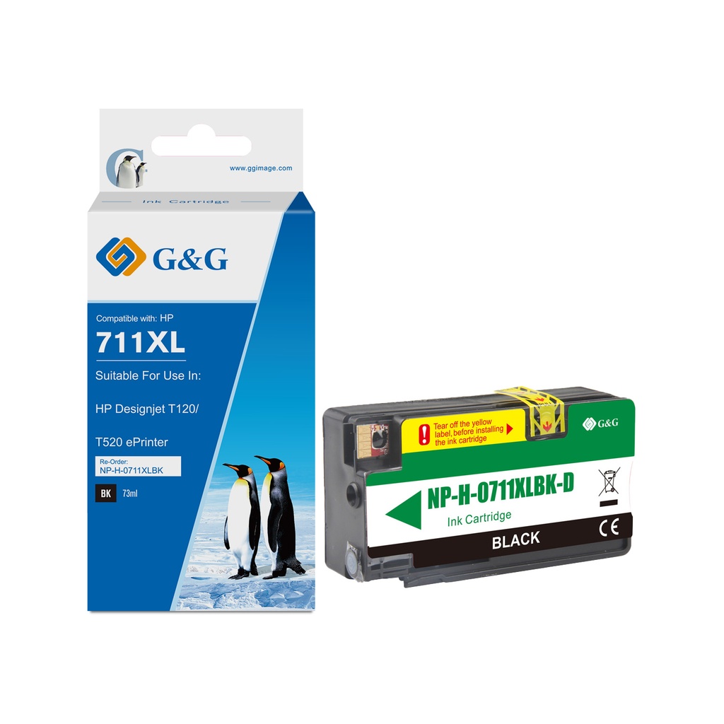 G&G Compatible HP CZ133A(HP711) Ink B