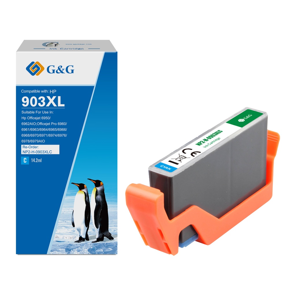 G&G Compatible HP 903XL Cyan Ink C[No Restock]