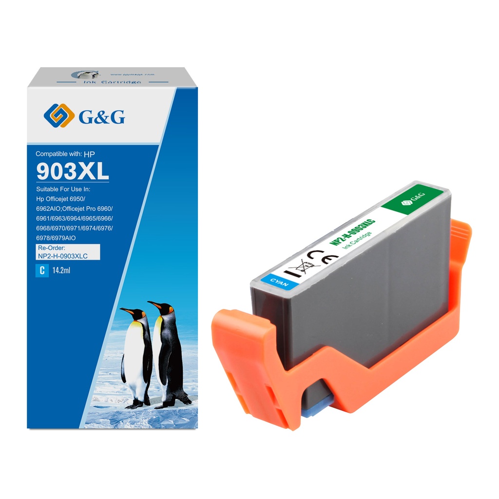 G&G Compatible HP 903XL Cyan Ink C