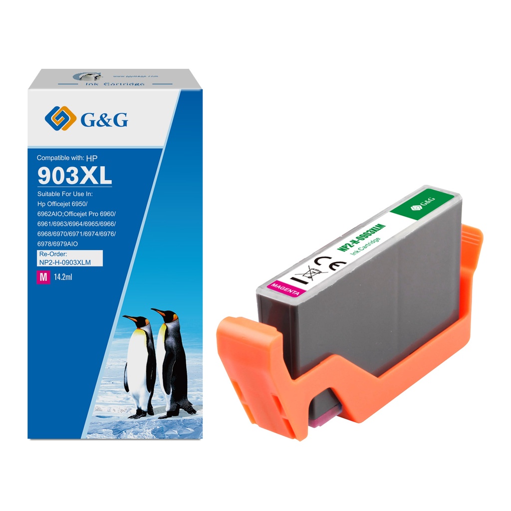 G&G Compatible HP 903XL Magenta Ink M