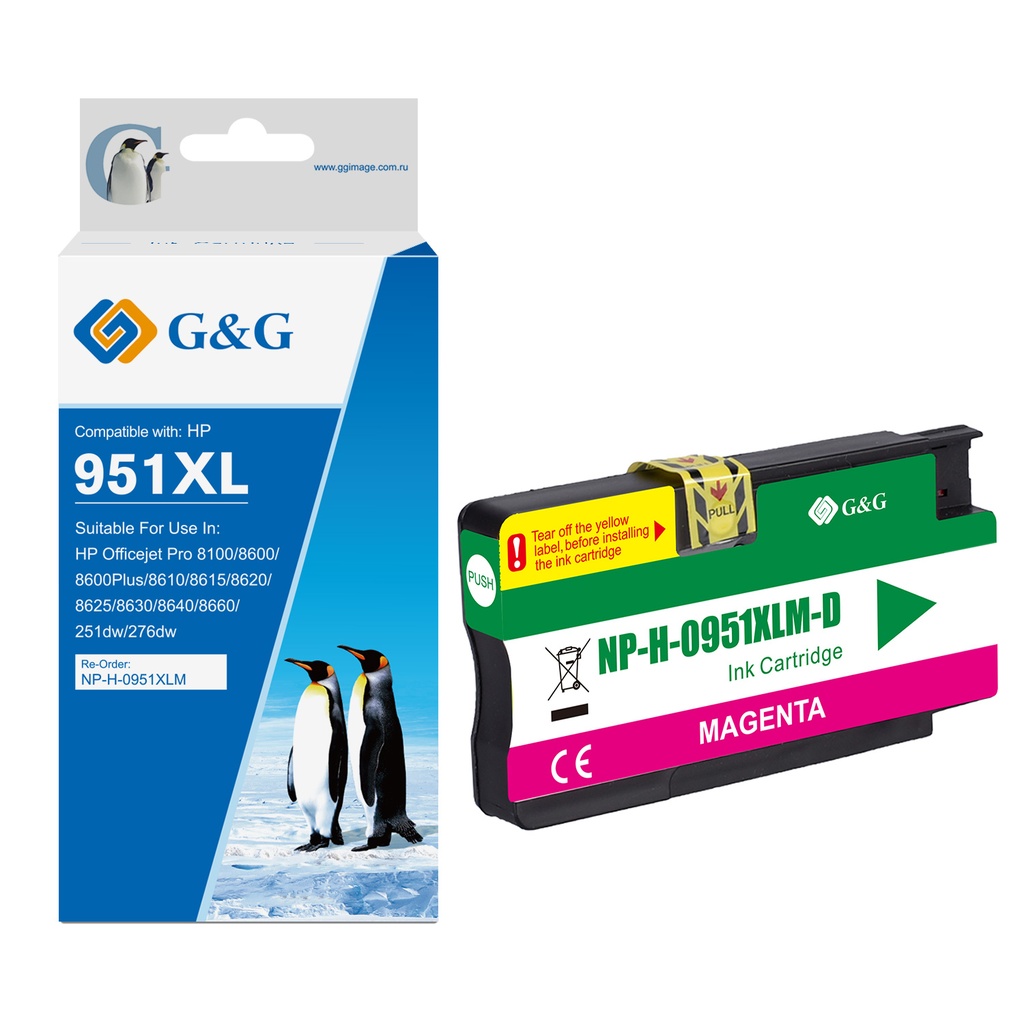 G&G Compatible HP 951XLM Ink M