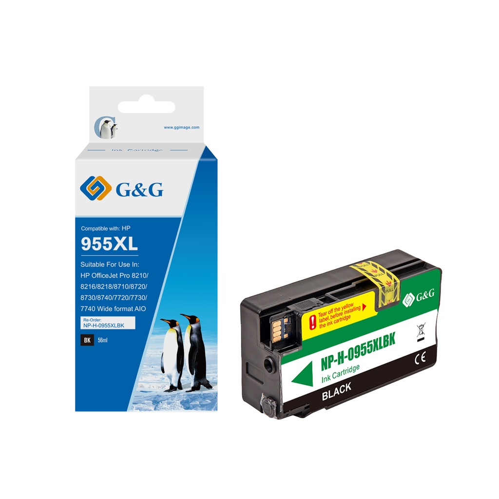 G&G Compatible HP 955XL Inkjet Cartridge BK(PG)