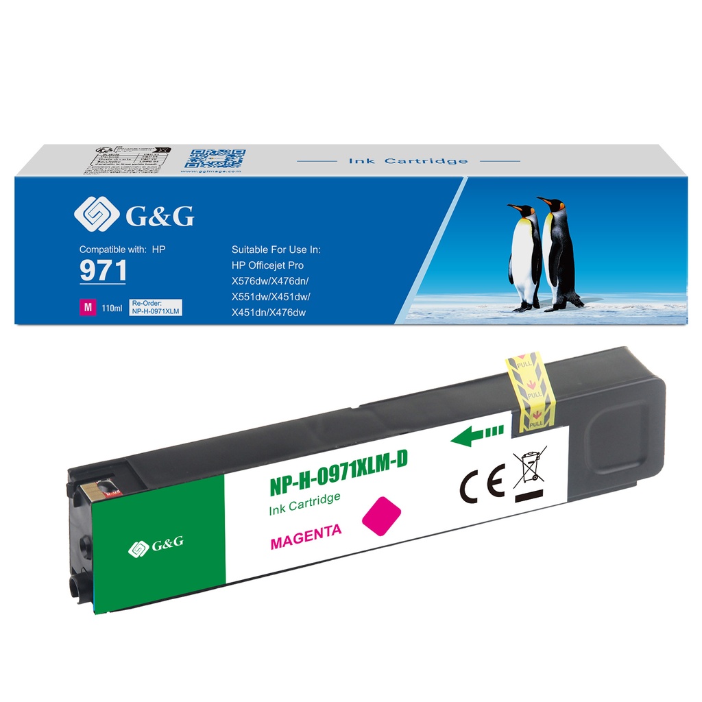 G&G Compatible HP 971XLM Ink M