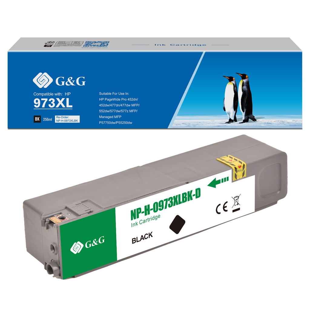 G&G Compatible HP 973XLBK/L0S07AE Ink B