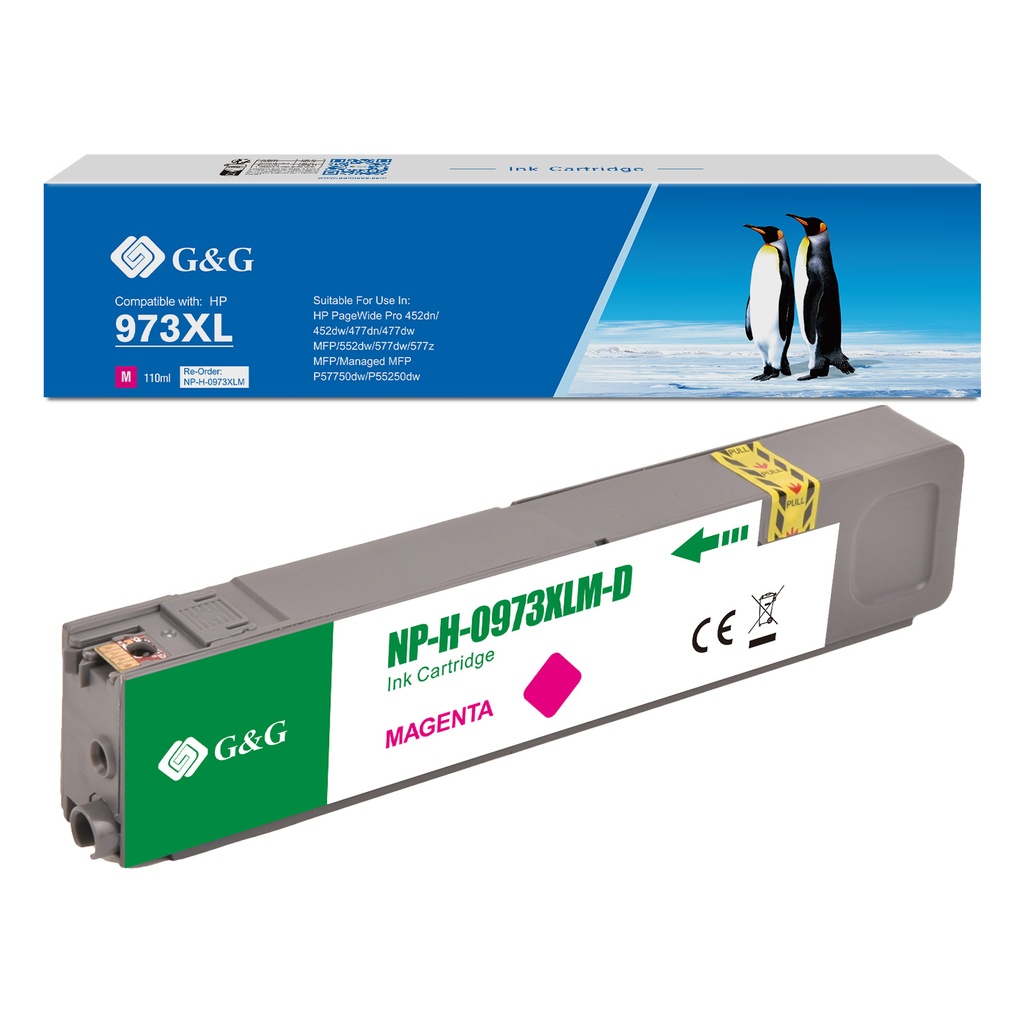 G&G Compatible HP 973XLM/F6T82AE Ink M