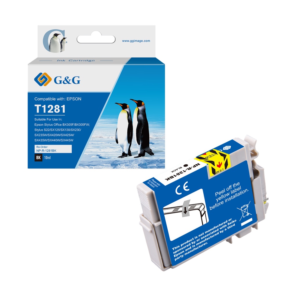 G&G Compatible Epson T1281 Ink B