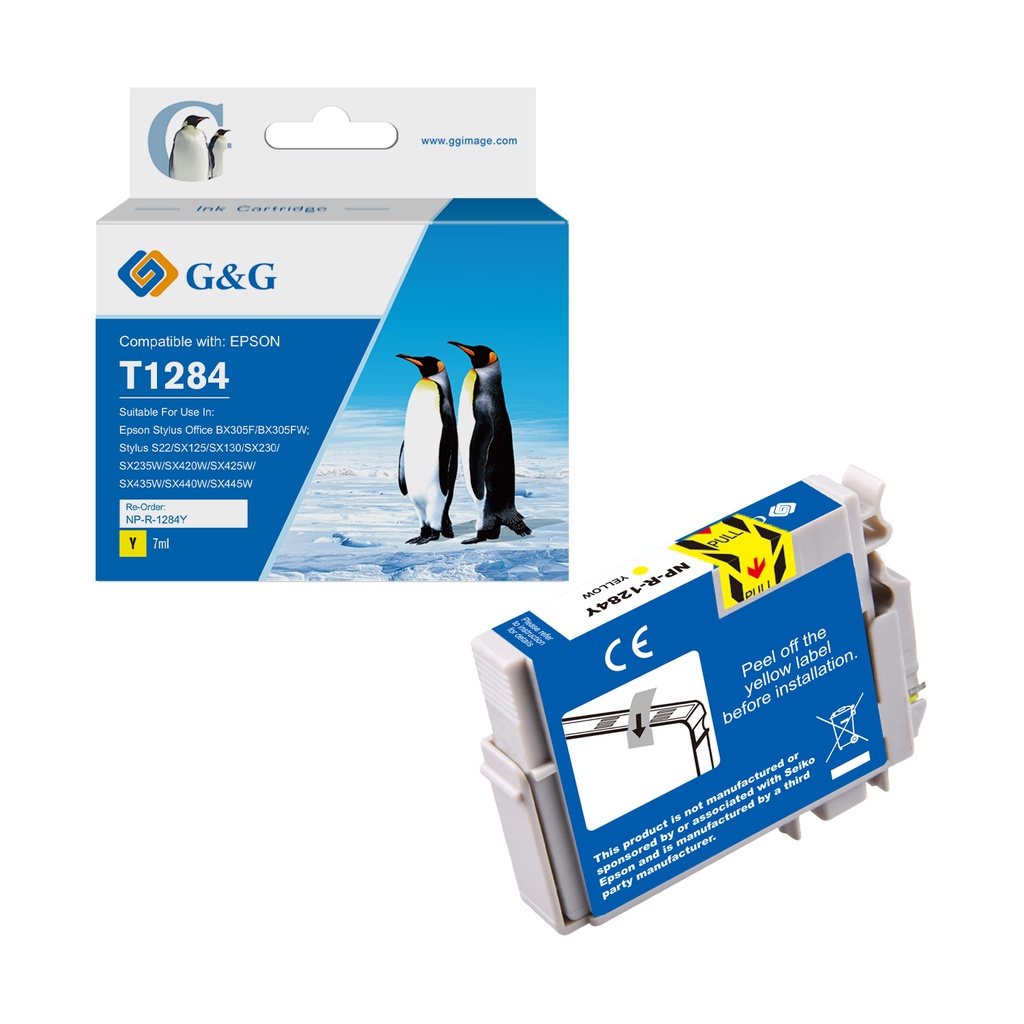 G&G Compatible Epson T1284 Ink Y