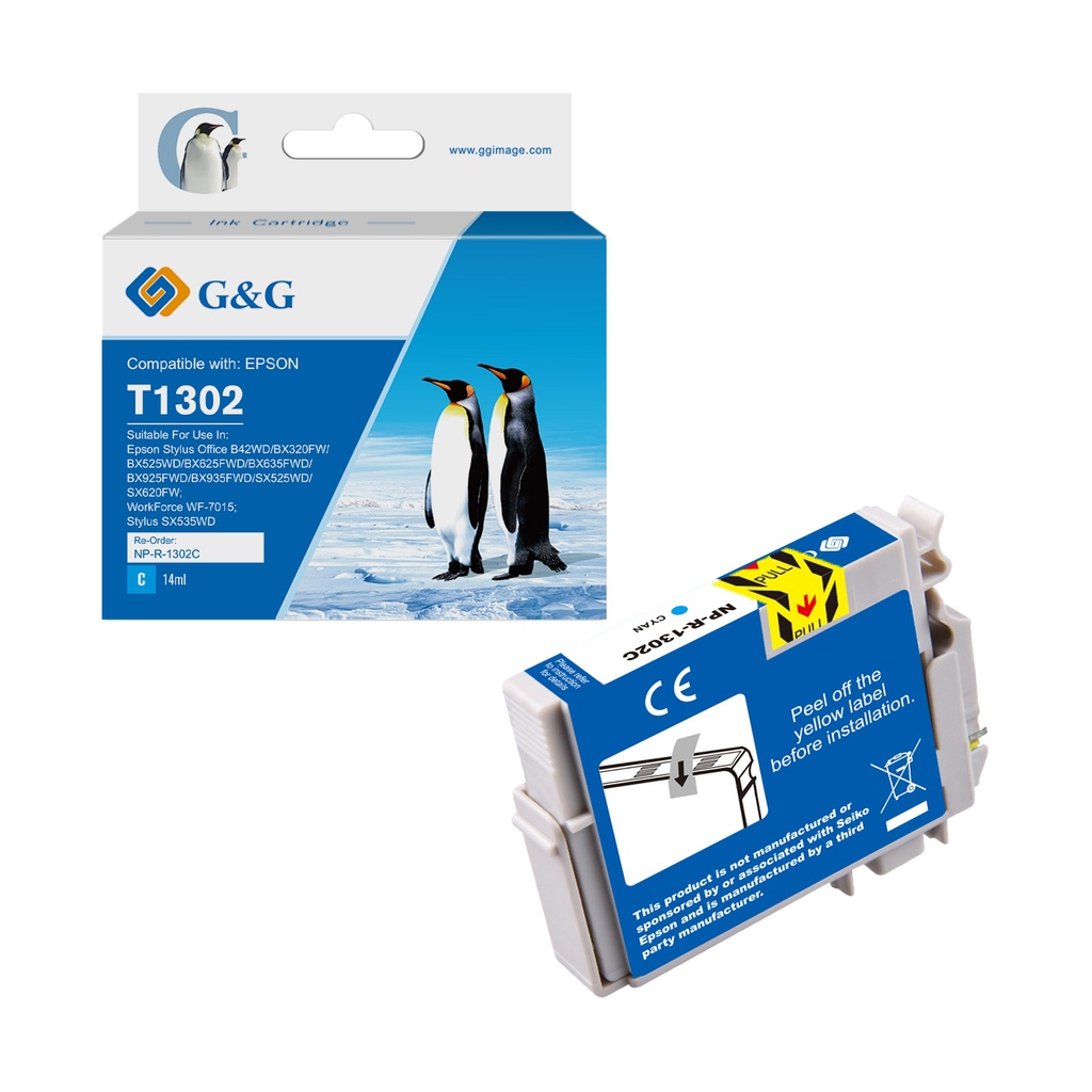 G&G Compatible Epson T1302 Ink C