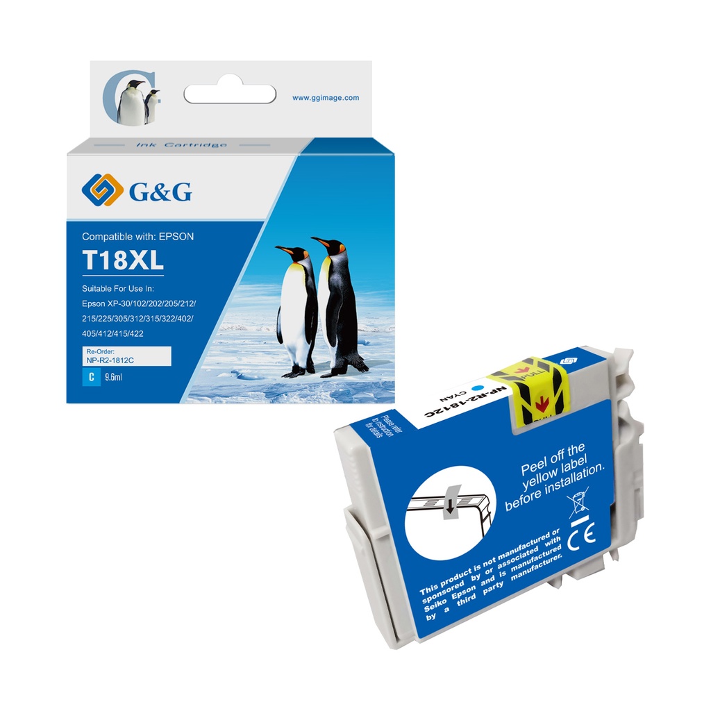 G&G Compatible Epson C13T18124011 Ink C