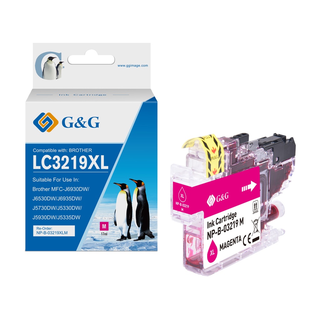 G&G Compatible Brother LC3219XLM Ink M