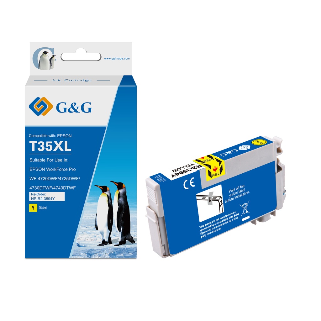G&G Compatible Epson C13T35944010 Ink Y