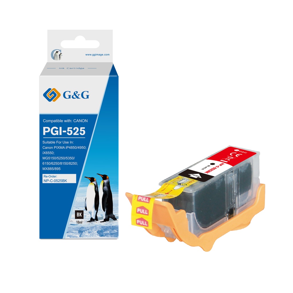 G&G Compatible Canon PGI-525BK  Ink B