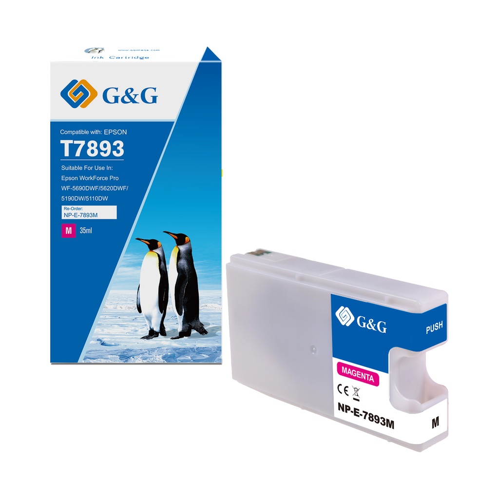 G&G Compatible Epson T7893 Ink M