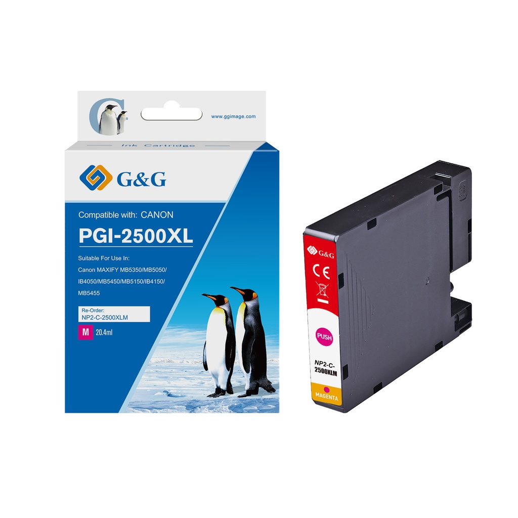 G&G Compatible Canon PGI-2500XLM Ink M
