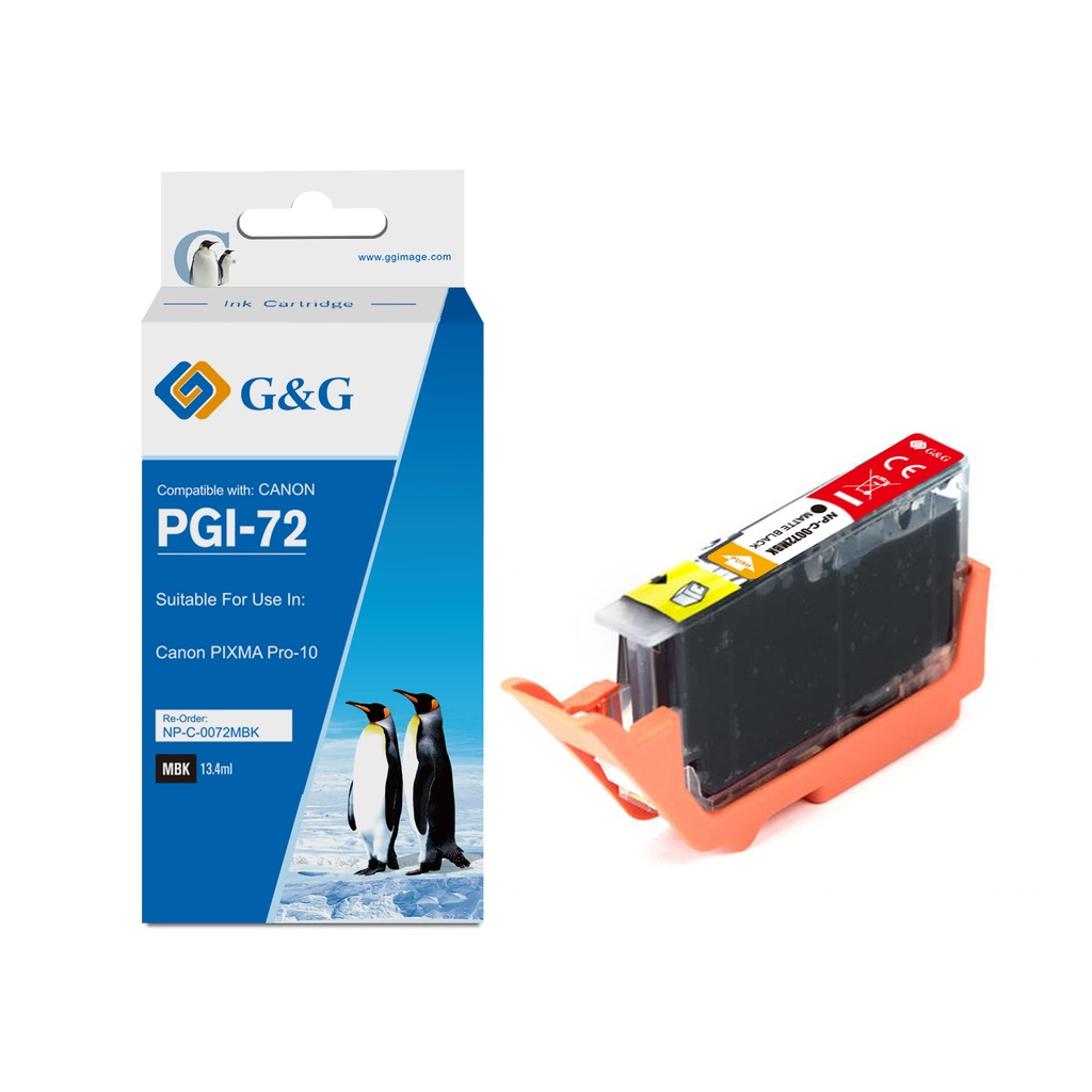 G&G Compatible Canon PGI-72  Inkjet Cartridge Matte Black