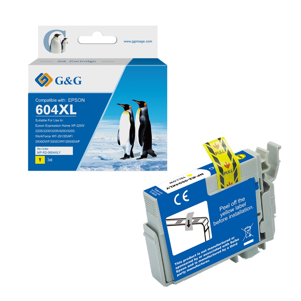 G&G Compatible Epson C13T10H44010 Inkjet Cartridge Yellow