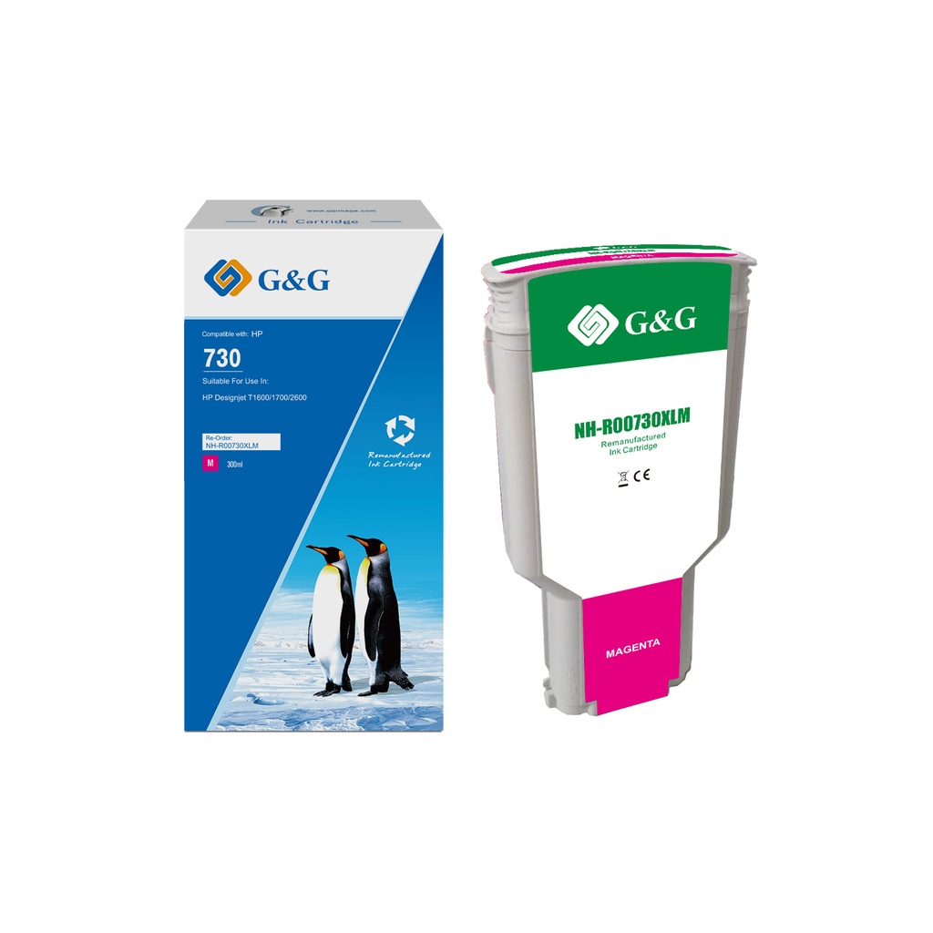 G&G Remanufactured HP P2V69A Inkjet Cartridge Magenta