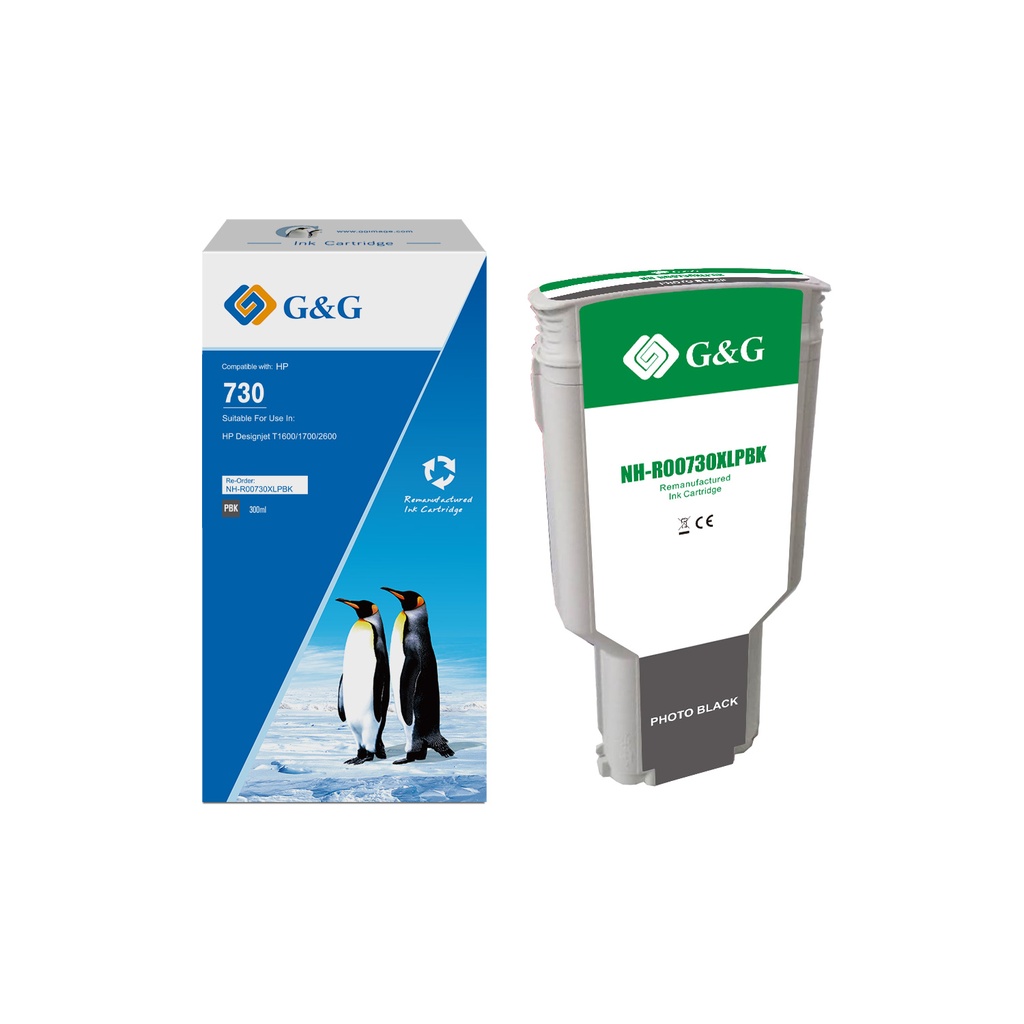 G&G Remanufactured HP P2V73A Inkjet Cartridge Photo Black