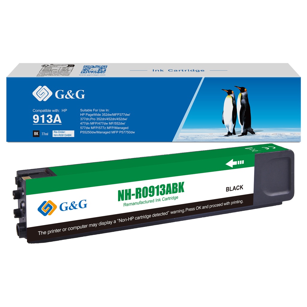 G&G Remanufactured HP 913A/L0R95AE Inkjet Cartridge B