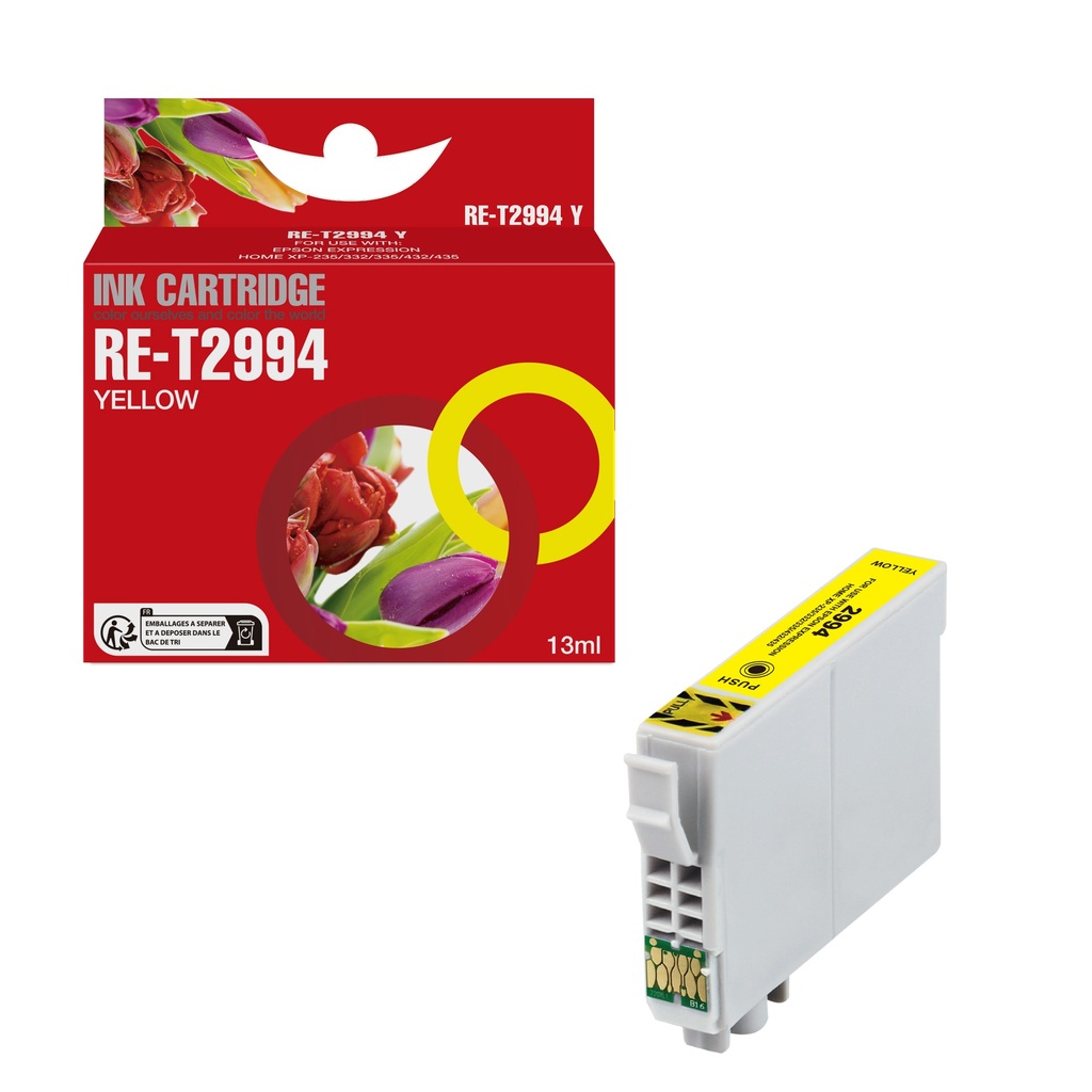 Red Box Compatible Epson C13T29944010 Ink Y