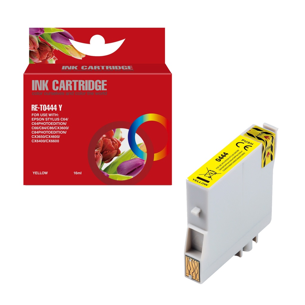 Red Box Compatible Epson T044440 Ink Y HC