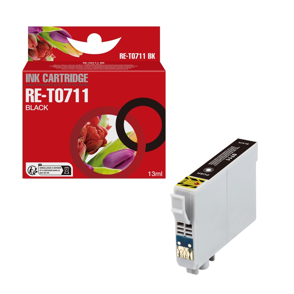 Red Box Compatible Epson T0711/T0891 Ink B