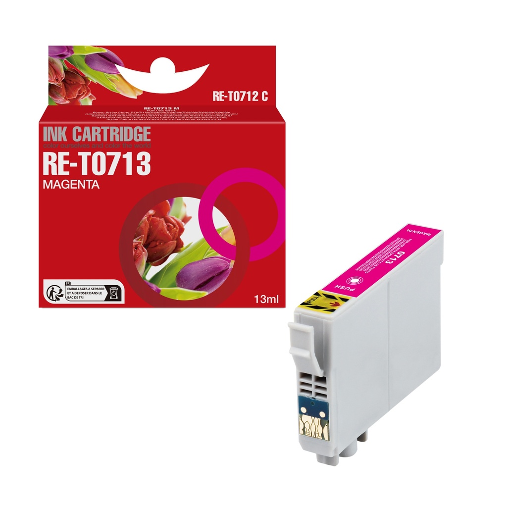 Red Box Compatible Epson T0713/T0893 Ink M