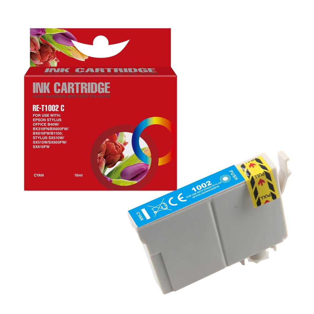 Red Box Compatible Epson T1002 Ink C