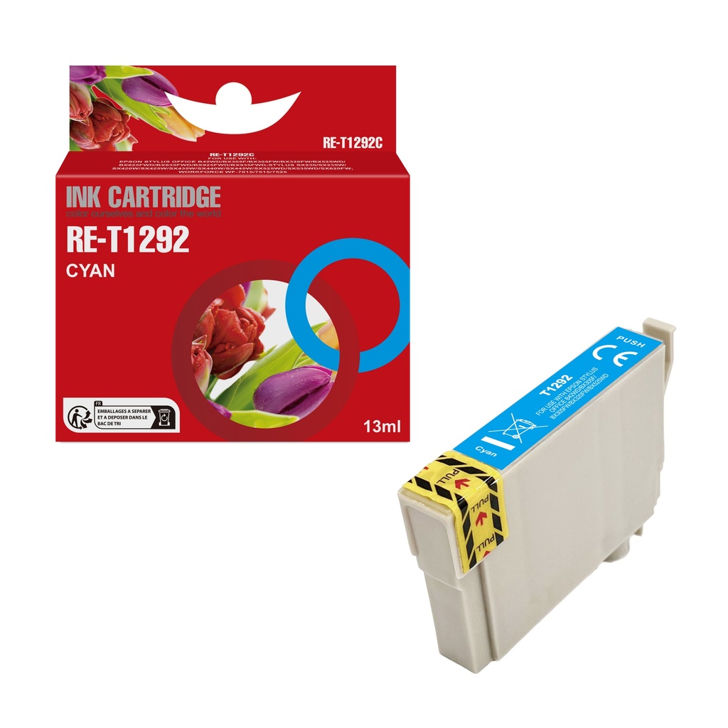 Red Box Compatible Epson T1292 Ink C