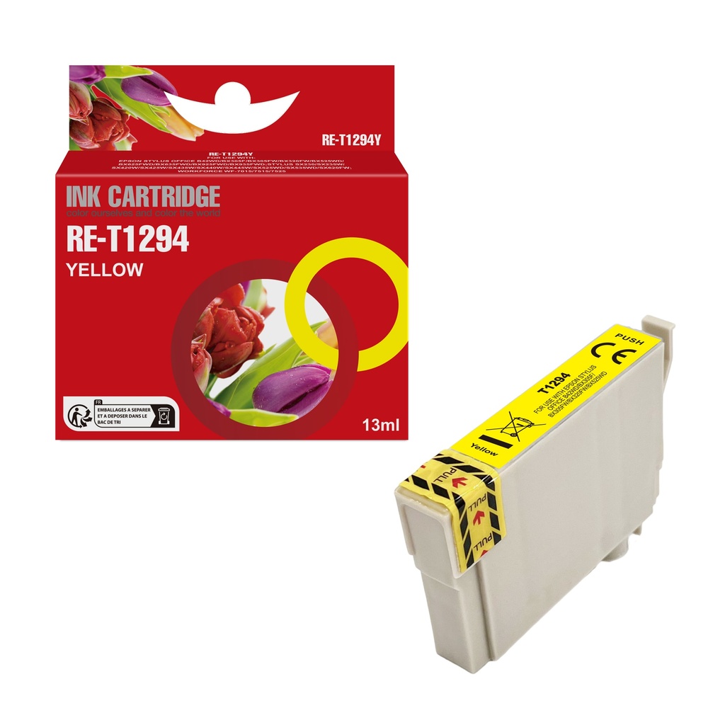 Red Box Compatible Epson T1294 Ink Y