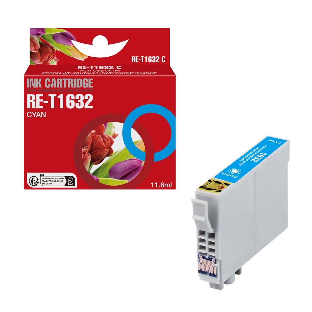 Red Box Compatible Epson C13T16324010 Ink C