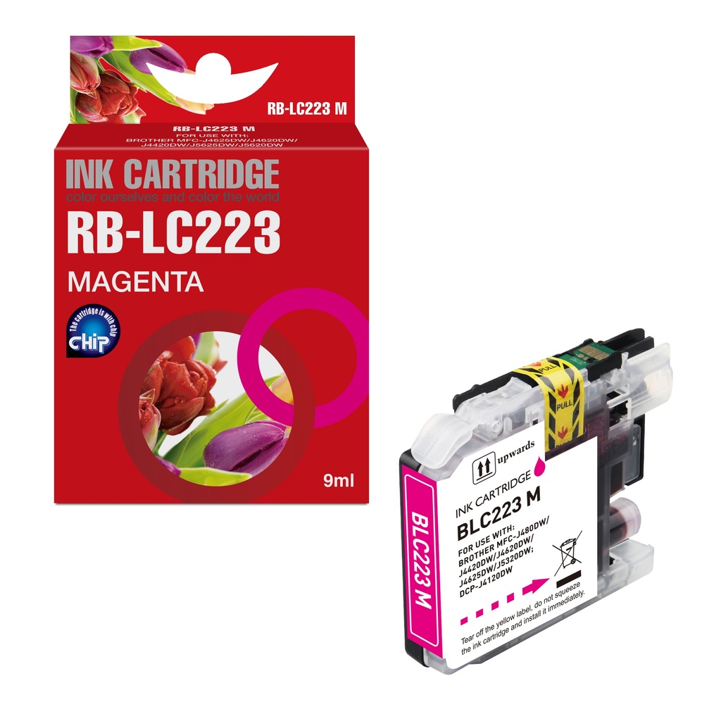 Red Box Compatible Brother LC223M Ink M