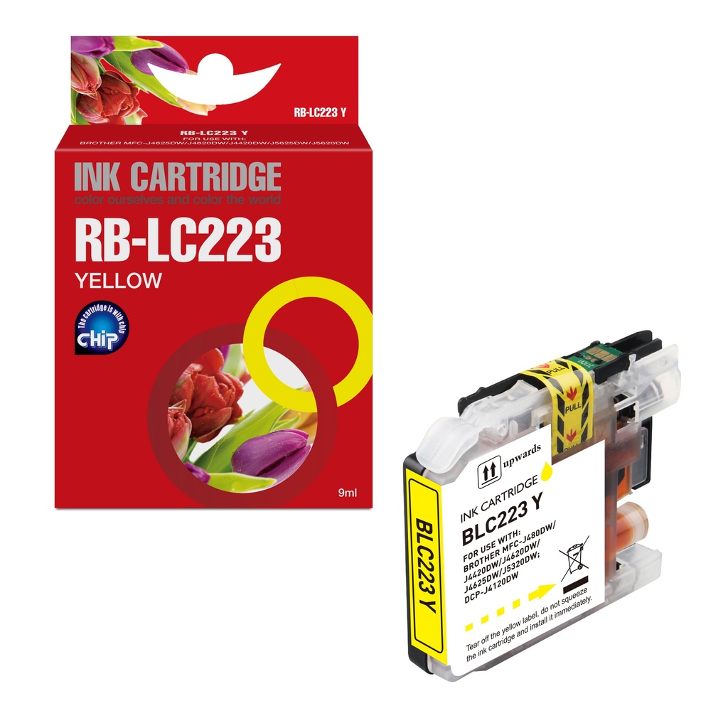 Red Box Compatible Brother LC223Y Ink Y