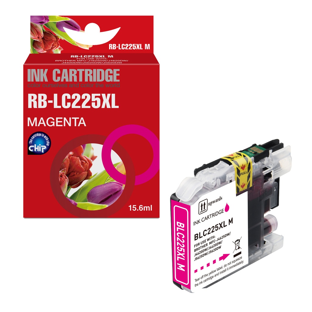 Red Box Compatible Brother LC225XLM Ink M