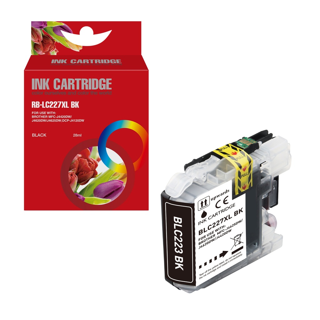 Red Box Compatible Brother LC227XLBK Ink B