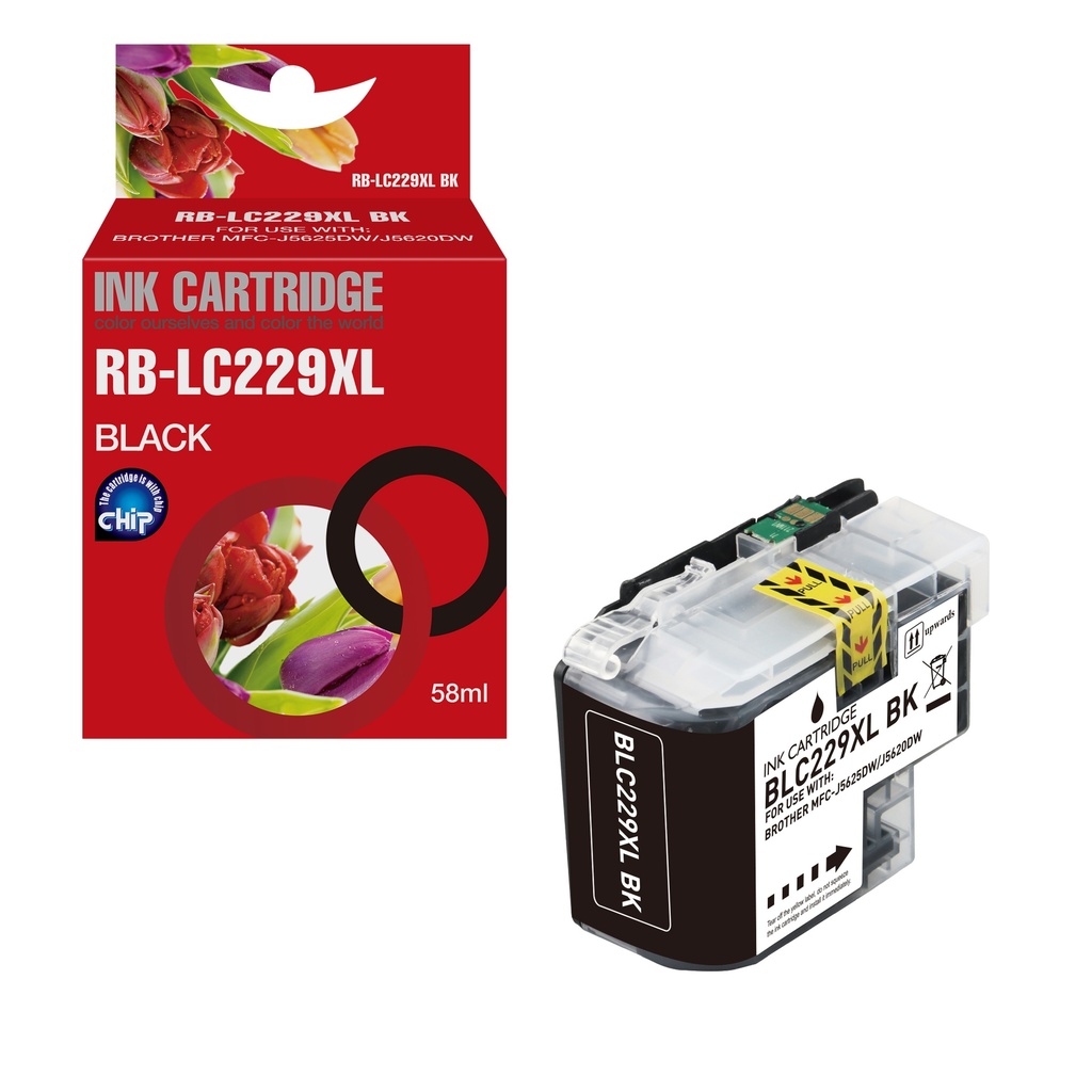 Red Box Compatible Brother LC229XLBK Ink B