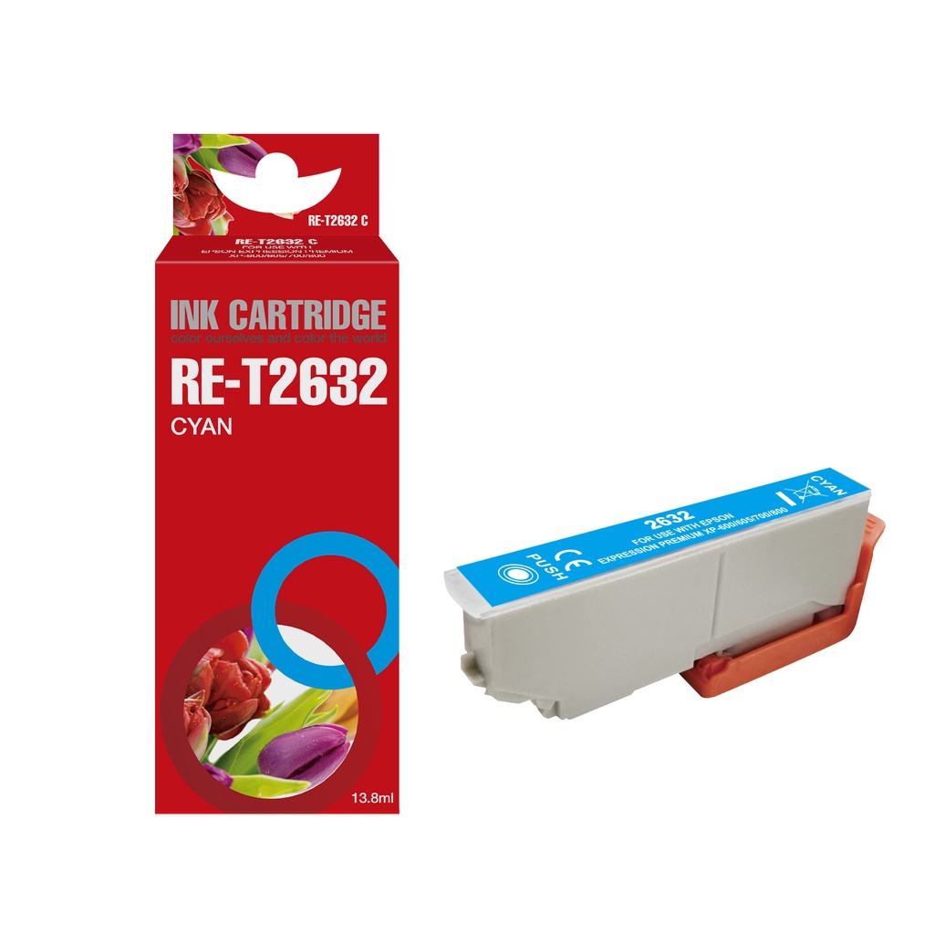 Red Box Compatible Epson C13T26324010 Ink C
