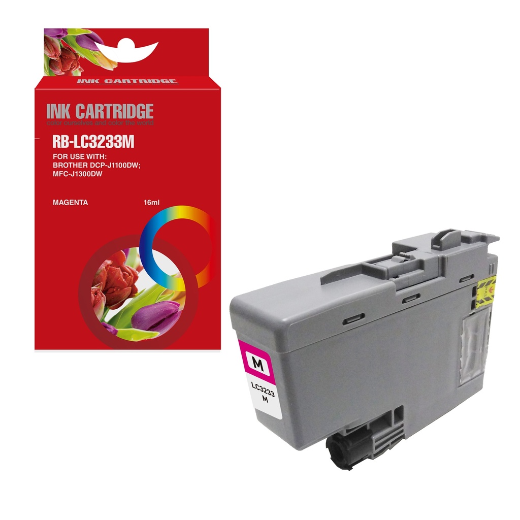 Red Box Compatible Brother LC3233M Ink M