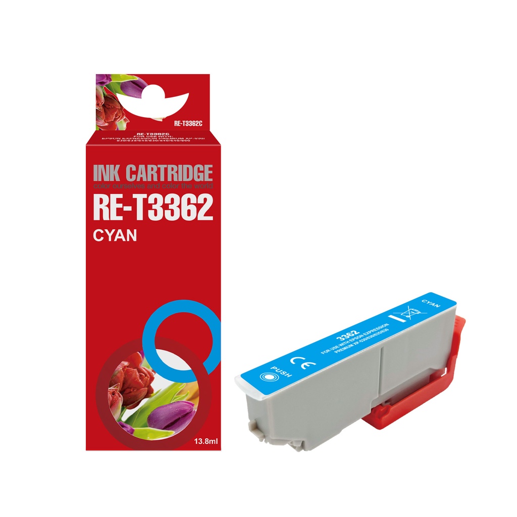 Red Box Compatible Epson C13T33624010 Ink C