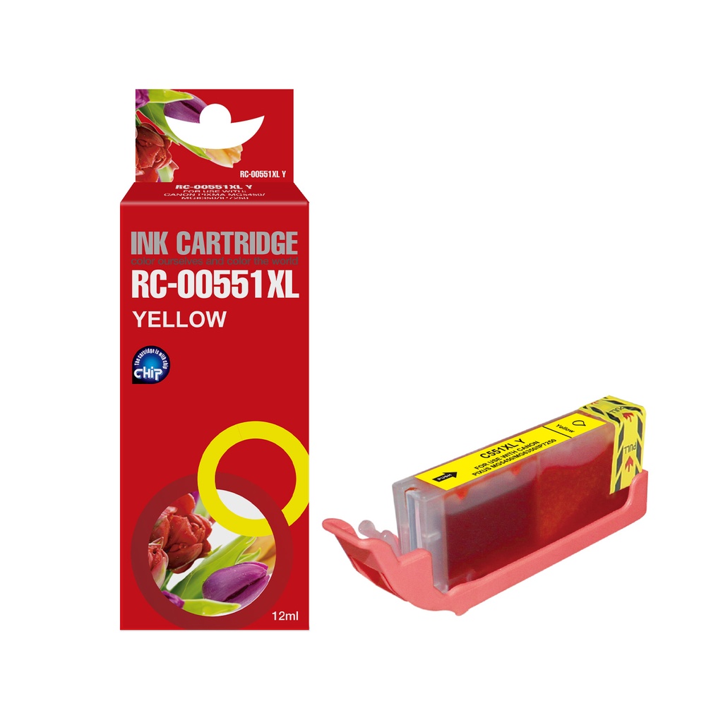 Red Box Compatible Canon CLI-551Y XL Ink Y