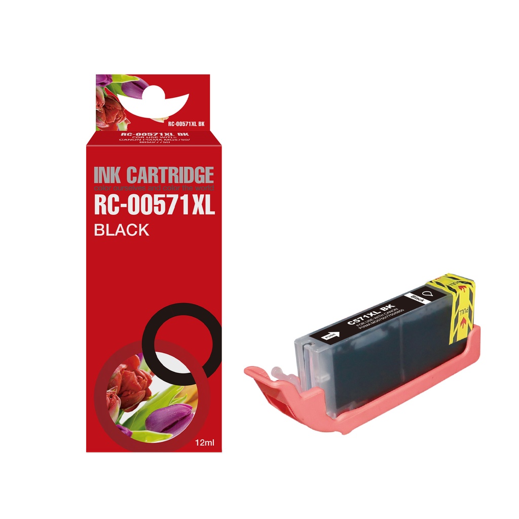Red Box Compatible Canon PGI-571XLBK Ink B