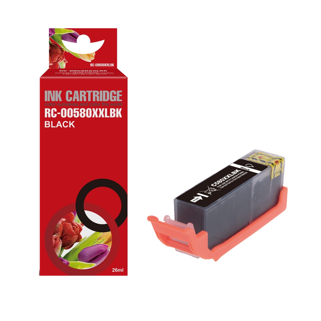 Red Box Compatible Canon PGI-580XXLPGBK Ink B