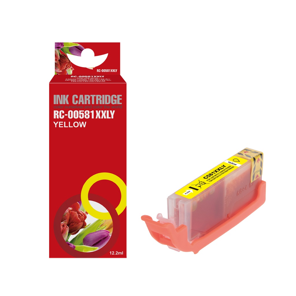 Red Box Compatible Canon CLI-581XXLY Ink Y