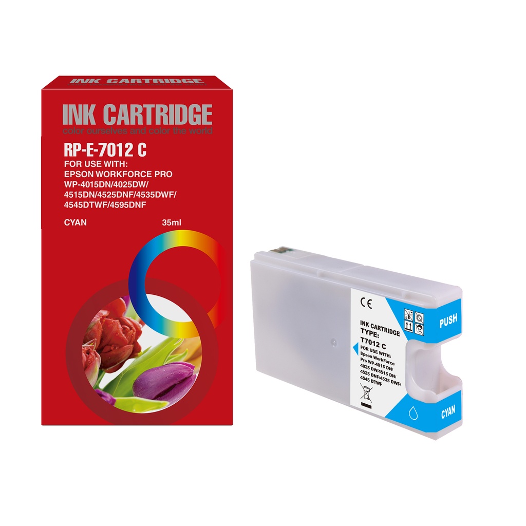 Red Box Compatible Epson T7012 Ink C
