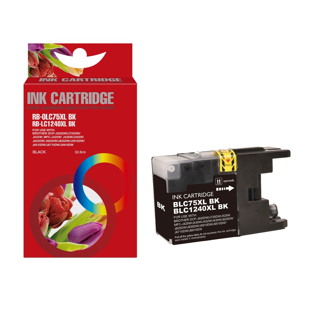 Red Box Compatible Brother LC1240BK Ink B