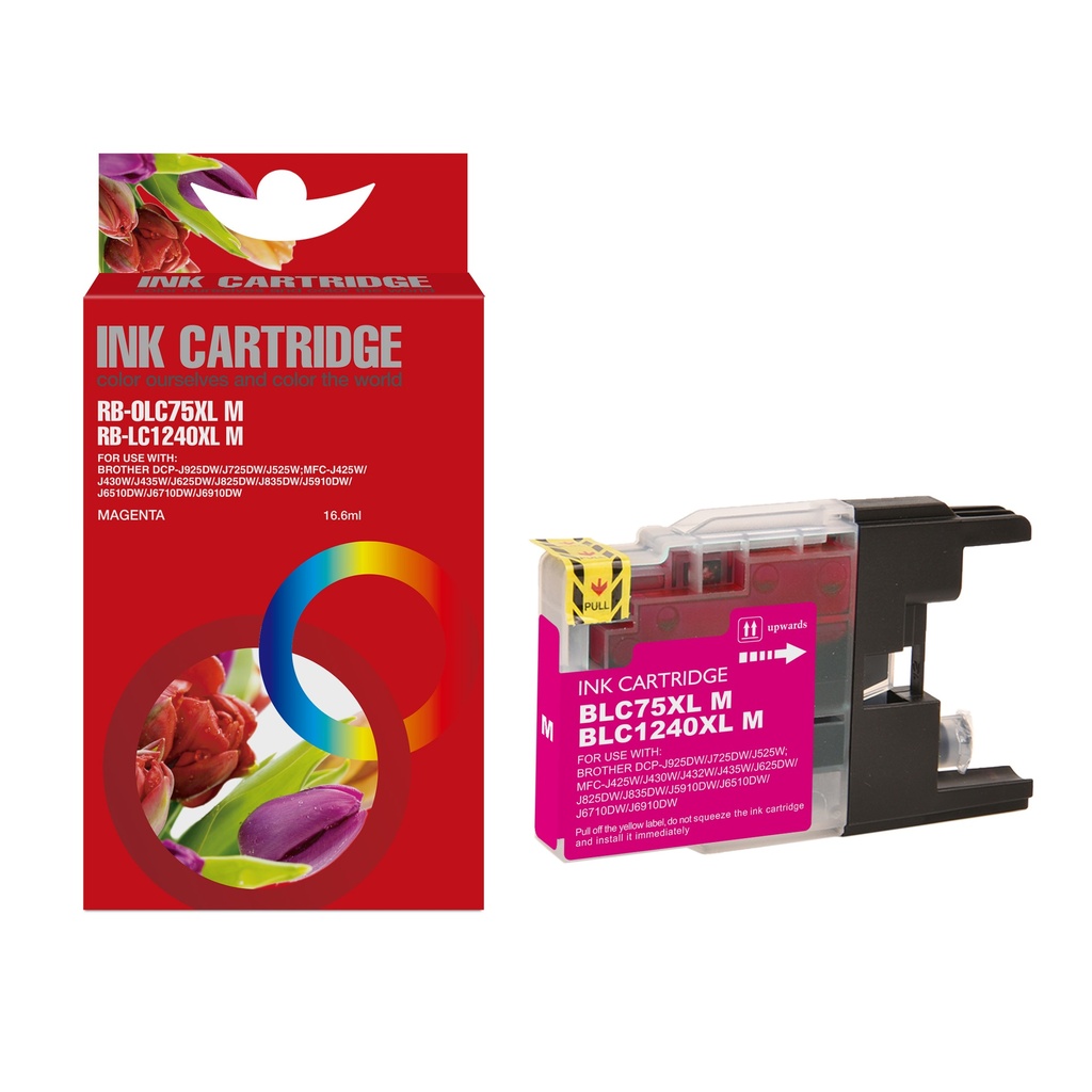 Red Box Compatible Brother LC1240M Ink M